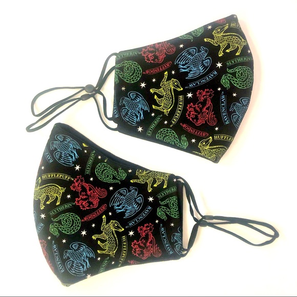Harry Potter Houses Face Mask (kids and adults) - Picture 1 of 7